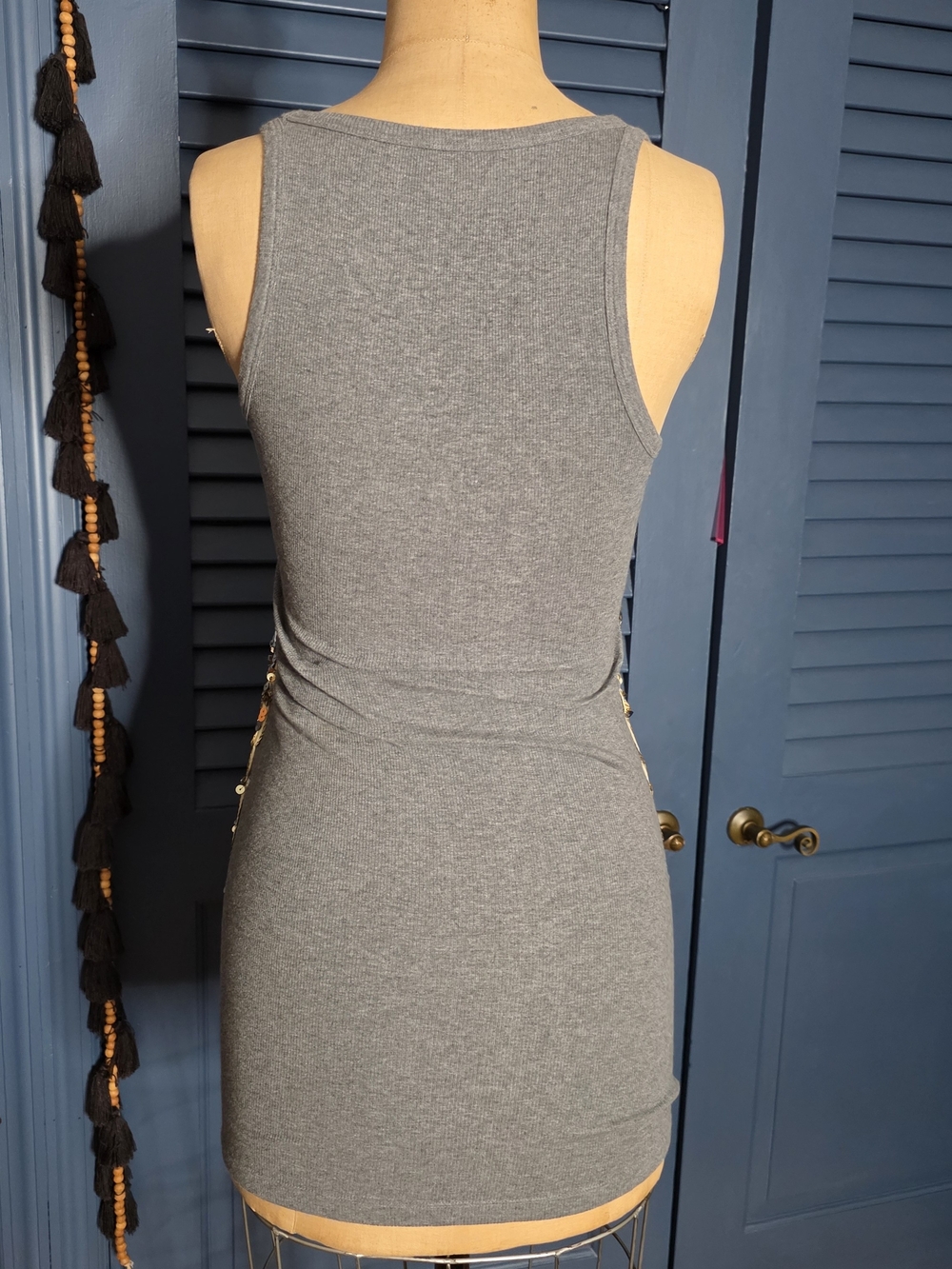 Dolce & Gabbana Gold Sequin Tank Mini Dress - Picture 5 of 16